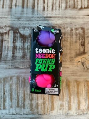 3 Pack Teenie Funky Pup NeeDohs